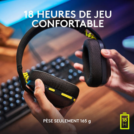 Casque gamer LOGITECH G435 Lightspeed Bluetooth