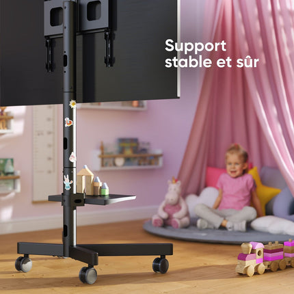 Pied TV ONKRON Mobile 23"–60", 40 kg, TS1137-B Noir