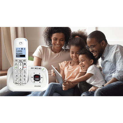 Téléphone sans fil ALCATEL XL785 Voice Duo Blanc