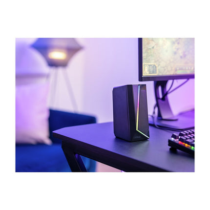 Enceinte PC TRUST ZOXA 2.0 RGB LED GXT609