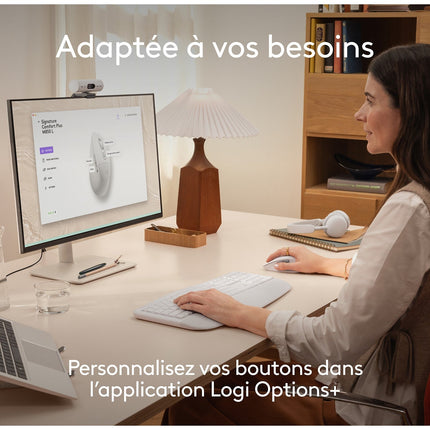 Souris sans fil LOGITECH M850 L OFFWHITE