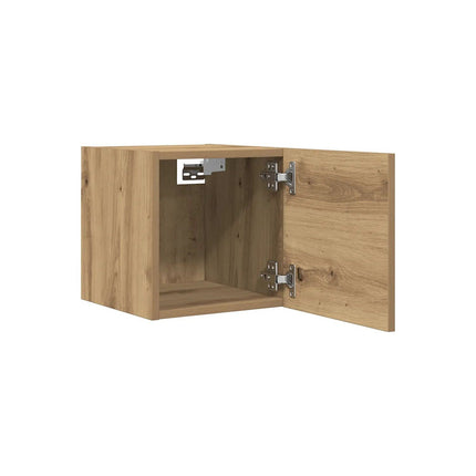 Meuble TV HELLOSHOP26 Meuble TV mural élégant et pratique 30,5