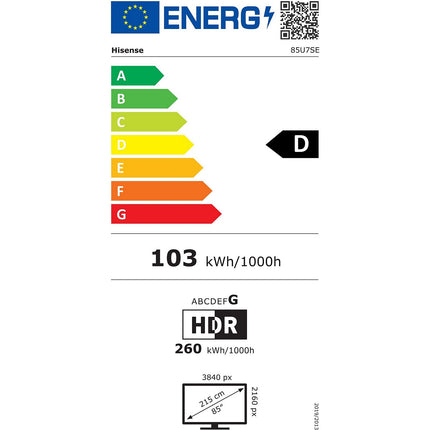 TV Mini LED HISENSE