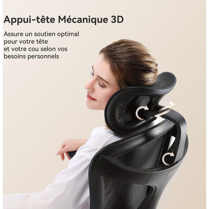 Fauteuil ergonomique SIHOO C300 chaise ergonomique noir