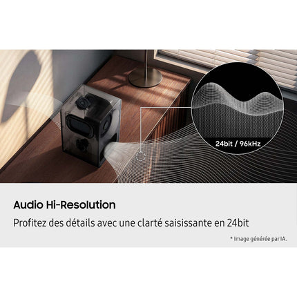 Enceinte sans fil SAMSUNG Music Studio 7 HW-LS70H WiFi BT BLACK