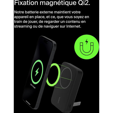 Batterie externe BELKIN 10000 mAh 15W MagSafe avec support