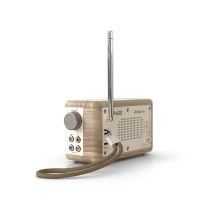 Radio DAB PURE Classic Mini Cotton White/Oak