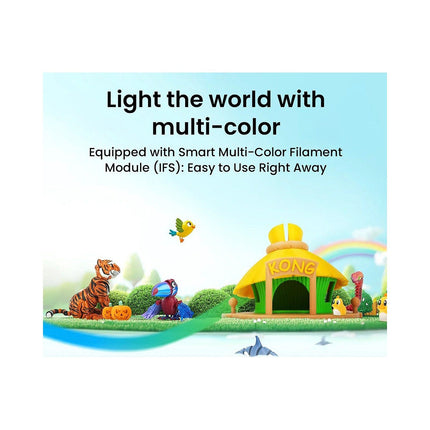 Imprimante 3D FLASHFORGE AD5X Imprimante 3D 4 Couleurs