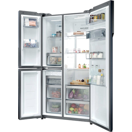 Réfrigérateur Américain HAIER HSPR79F18DWMB