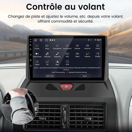 Autoradio connecté JUNSUN pour Peugeot Expert 2007-16 128G Carplay