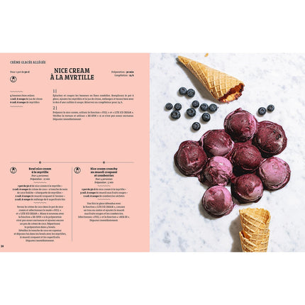 Livre de cuisine HACHETTE Recettes Ninja Creami