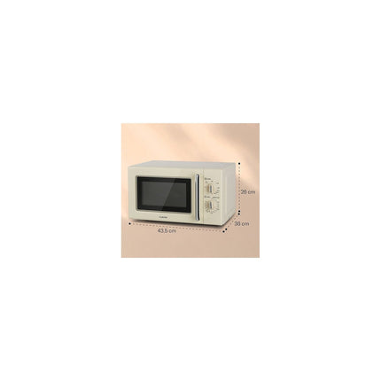 Micro ondes combiné KLARSTEIN Caroline - Crème