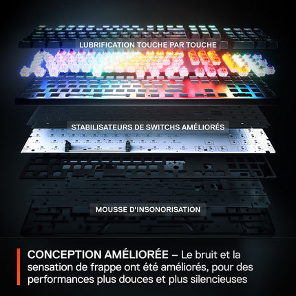 Clavier gamer STEELSERIES APEX PRO GEN 3 - FR