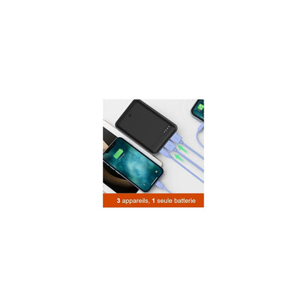 Batterie externe ESSENTIELB 10000 MAH USBC NOIR