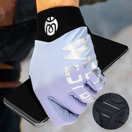 Gants AVIZAR Gants pour Vélo Fonction tactile XS bleu