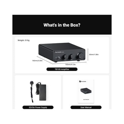 Amplificateur HiFi FOSI AUDIO TB10D-32V