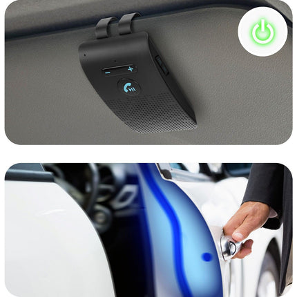 AVIZAR KX1 Bluetooth 4.0 Multipoint Pare-Soleil