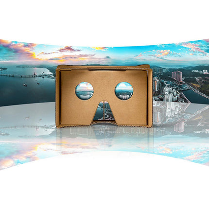 Casque de réalité virtuelle AVIZAR Recyclable Design Cardboard Marron