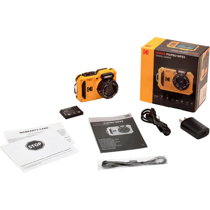 Appareil photo Compact KODAK PixPro WPZ2 Jaune