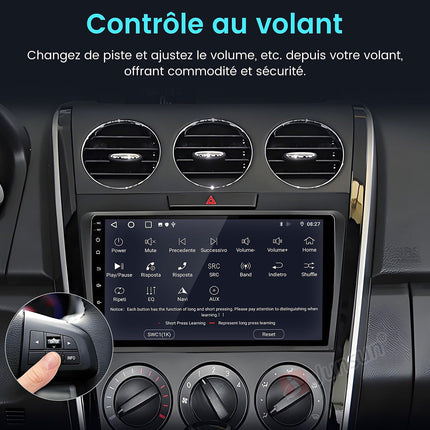 Autoradio connecté JUNSUN pour Mazda CX-7 2008-2015 6+128G Carplay