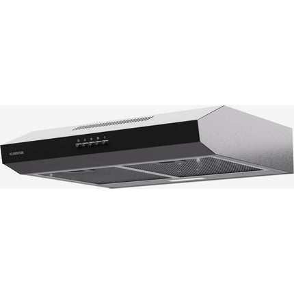 Hotte casquette KLARSTEIN Contempo 60cm encastrée 200m³/h LED gris