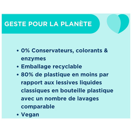 Lessive DR BECKMANN Feuilles Magiques - La Sensible x25 lavages