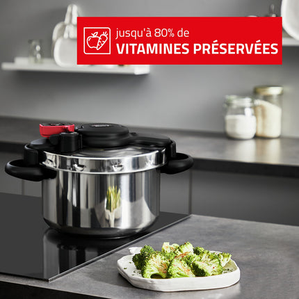 Autocuiseur SEB Clipso Minut Now+ 6L P4900750