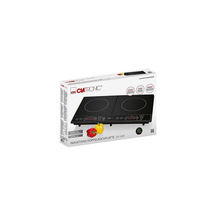 Domino induction CLATRONIC DKI3609-noir