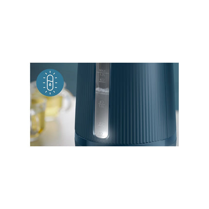Bouilloire PHILIPS HD9411/70 Bouilloire électrique bleue Série 3000 1.7L, 2200W