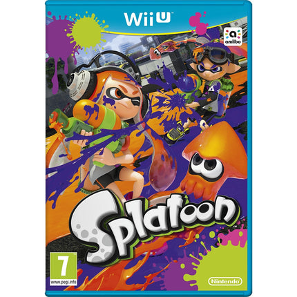 Console Wii U NINTENDO Wii U 32Go Splatoon Reconditionné