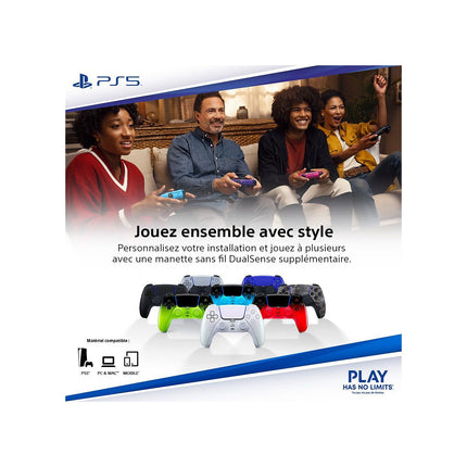 Manette SONY Manette DualSense Noire PS5 Reconditionné