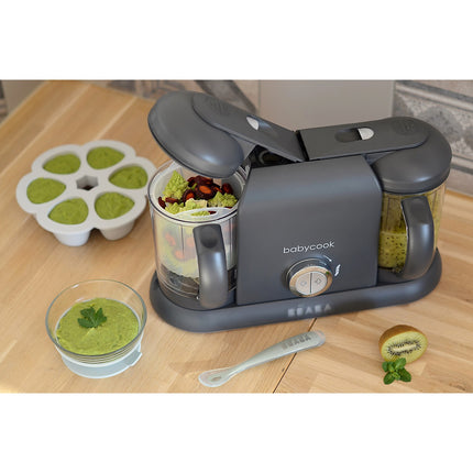 Mixeur Cuiseur Bébé BEABA Babycook duo white/silver