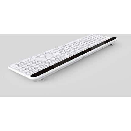 Clavier sans fil ESSENTIELB Solaire SKW Blanc