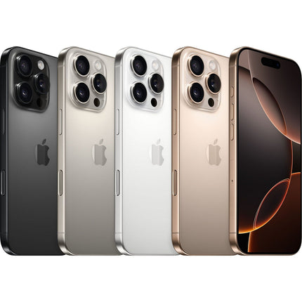Smartphone APPLE iPhone 16 Pro Max Titane Sable 256Go Reconditionné