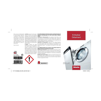 Détartrant MIELE en poudre, 250g LV-LL