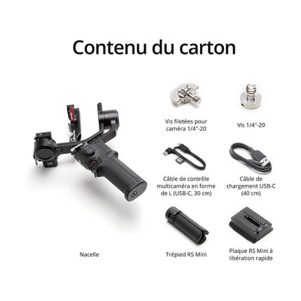 Stabilisateur DJI Ronin RS3 Mini