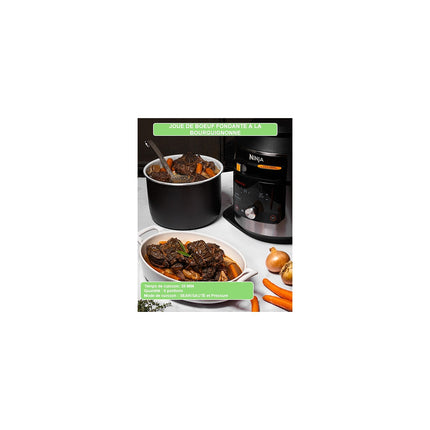 Multicuiseur NINJA Foodi Max OL750EU gris/noir 7,5 L, 14 modes de cuisson dont air fryer