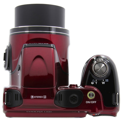 Appareil photo Bridge NIKON L820 rouge Reconditionné