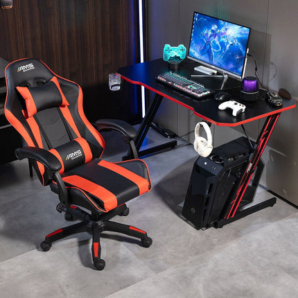 Bureau gamer AMS GAMING GAMERDESK120Z-RED