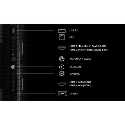TV Mini LED TCL 65P89L 2026 - 65 pouces (165 cm)