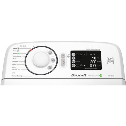 Lave linge top BRANDT BT16024Q
