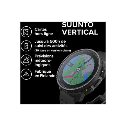 Montre sport SUUNTO Vertical All Black