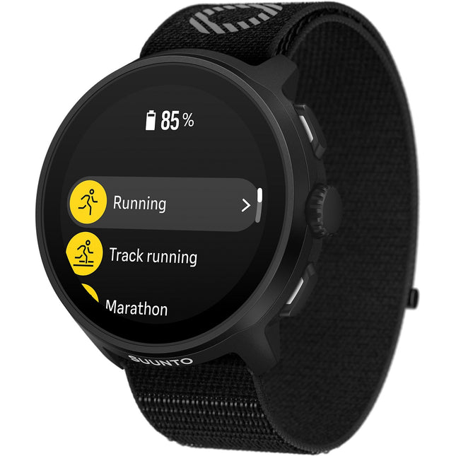 Montre sport SUUNTO Run All Black With Bracelet Silicone