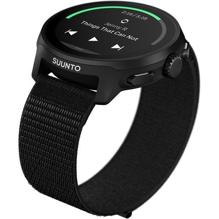 Montre sport SUUNTO Run All Black With Bracelet Silicone