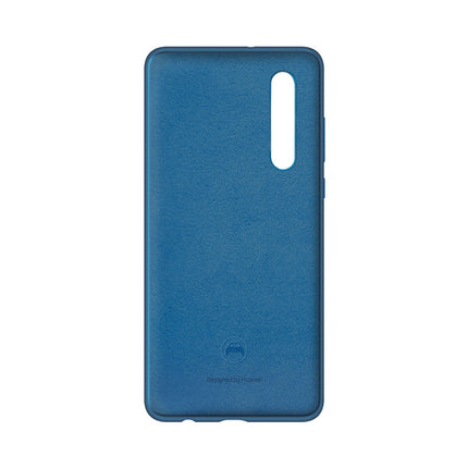 Coque HUAWEI P30 Silicone aimantée bleu