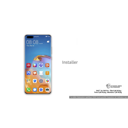 Smartphone HUAWEI P40 Pro Noir 5G Reconditionné
