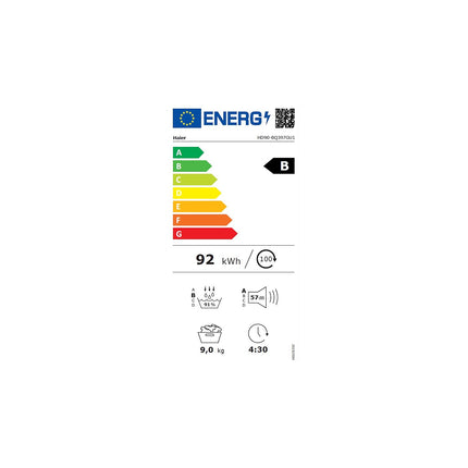 Sèche linge pompe à chaleur HAIER HD90-BQ397PGU1