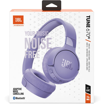 Casque JBL Tune 670 NC Violet