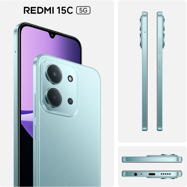 Smartphone XIAOMI Redmi 15C 256Go Vert 5G