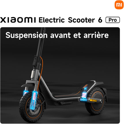 Trottinette électrique XIAOMI Electric Scooter 6 Max Noir